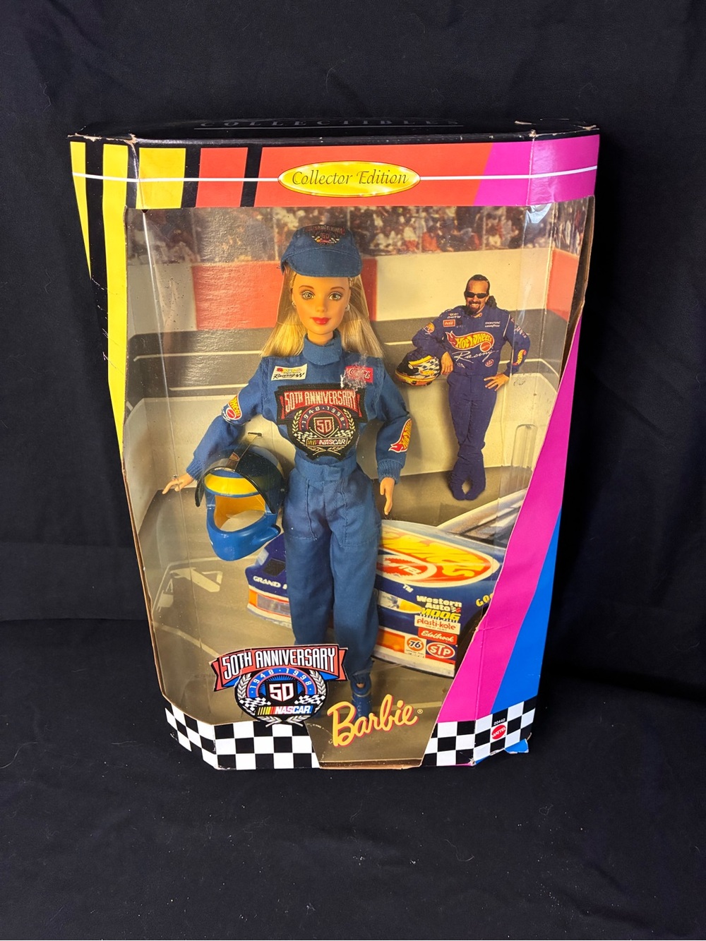 1998 Collector Edition NASCAR 50th Anniversary Barbie | NRFB | Mattel
